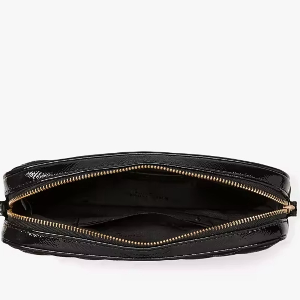 NWT Kate Spade Quilted Crossbody in Black - Picture 3 of 7